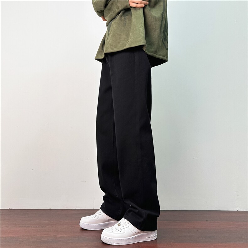 k1002-p45-控68M-5XL牛仔黄泥在高阶宽松大码牛仔裤cityboy,男装牛仔裤,星座116