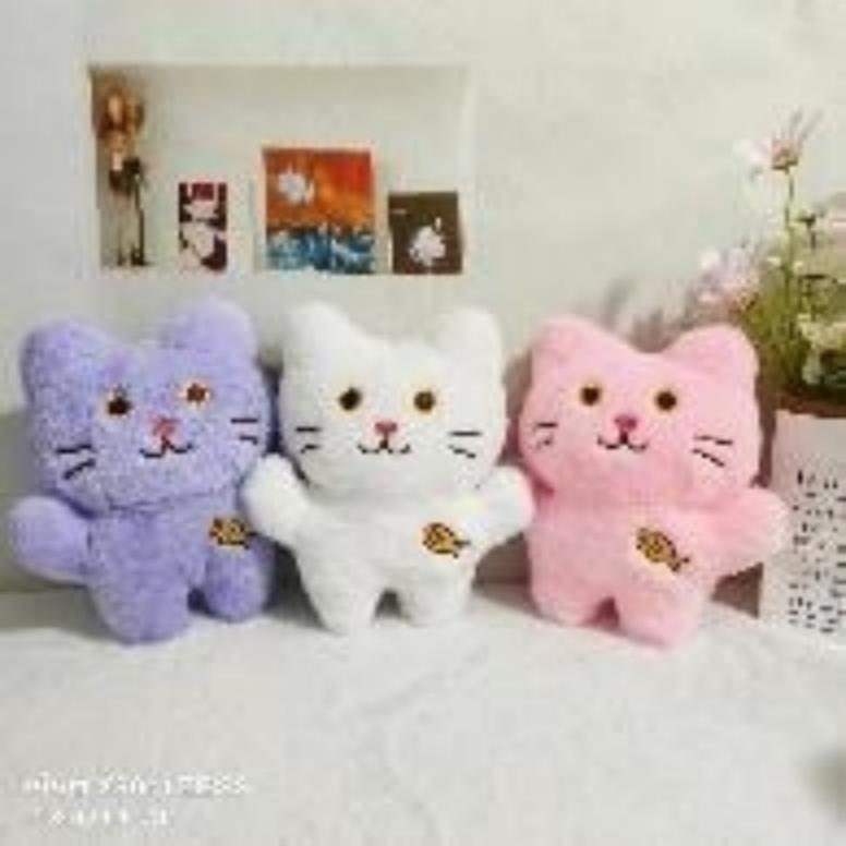 吃鱼猫，天磊毛绒玩具
