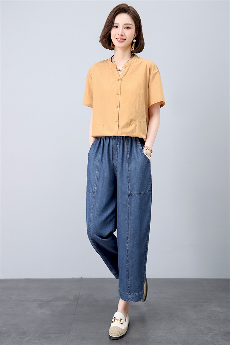 2025年夏季新款休闲文艺两件套女,女装套装/套裙,悦见她