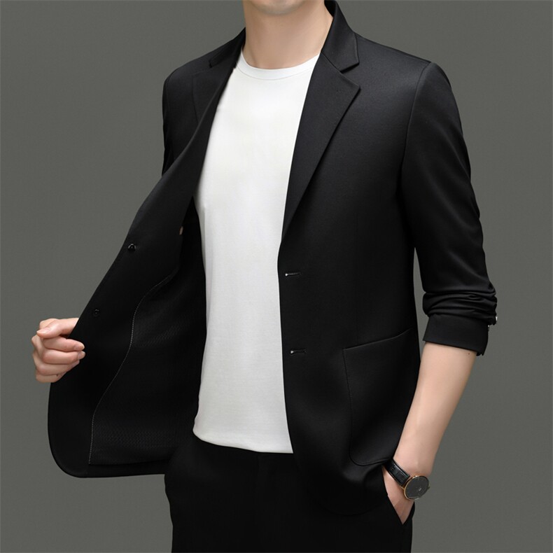 AE820秋冬羊绒精品轻奢新款高端男士西装单西外套欧货主推款,男装西服,钱塘207-3