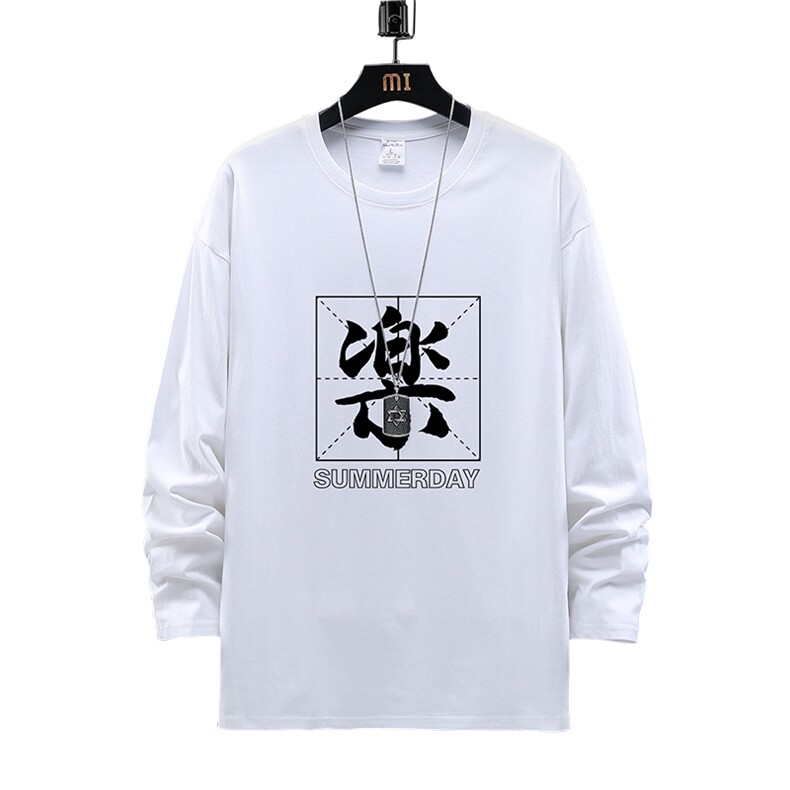 TX3197-P25纯长袖t恤男大码圆领打底衫体恤展架,男装T恤,电商A040A
