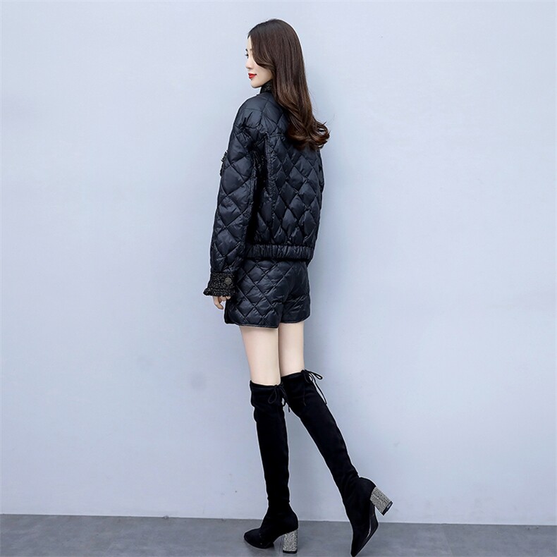 2021冬季新款时尚保暖棉服修身显瘦短款外套,女装棉衣/棉服,布芭啦