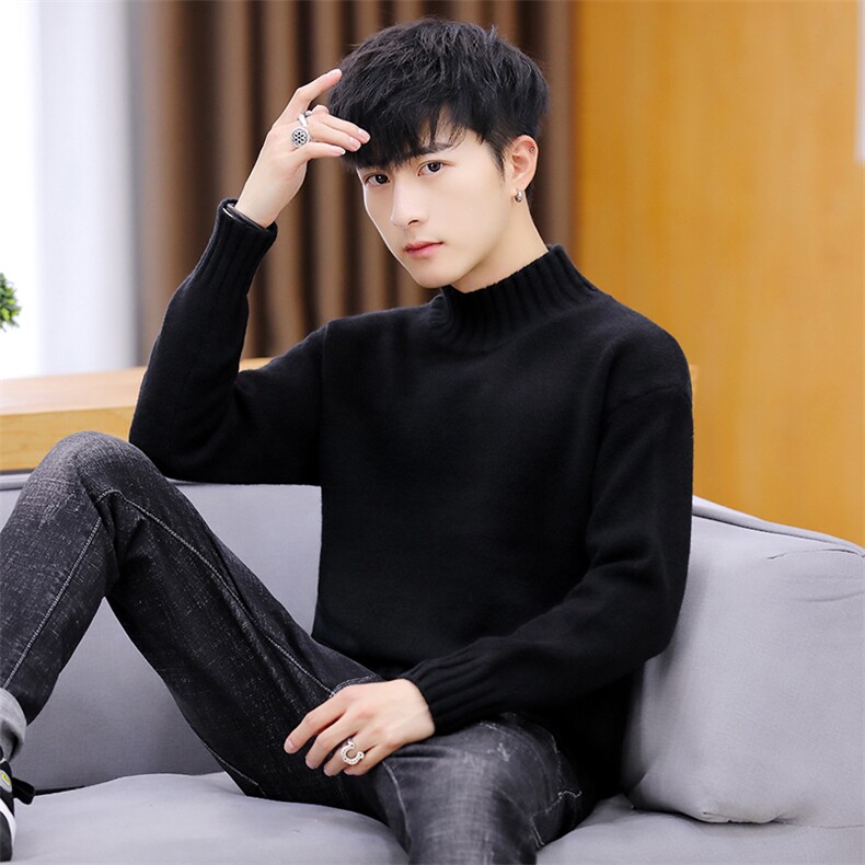 家乐6705毛衣男士2020冬季新款半高领打底针织衫男韩版潮流,男装针织衫/毛衣,电商D310（原电商305）