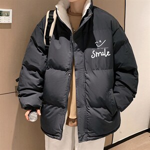 ！2023秋冬加绒加厚男士棉衣保暖立领时尚棉服外套MY108特P78图片