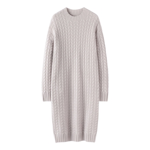 2025年秋季舒适时尚百搭通勤连衣裙图片