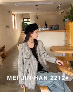 【美巾涵】春季 小香风外套图片