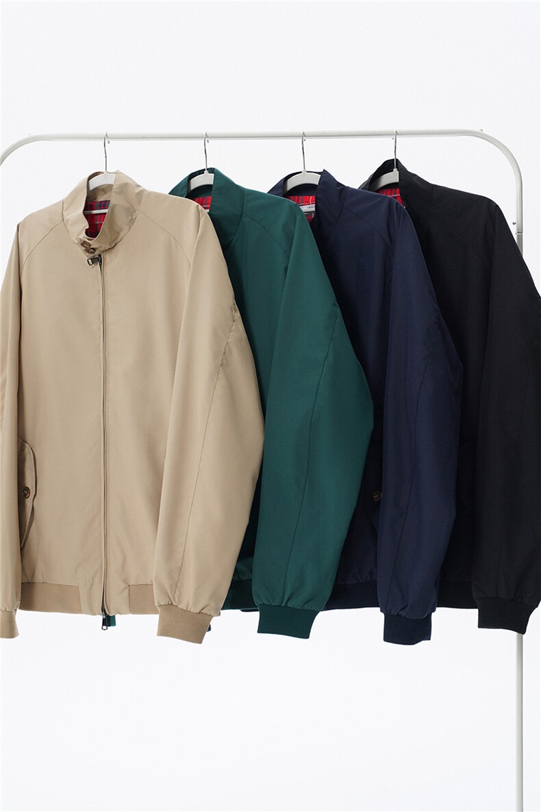 美式复古棒球服外套男春秋季潮牌拉链立领夹克宽松上衣服JK005,男装夹克,电商B312