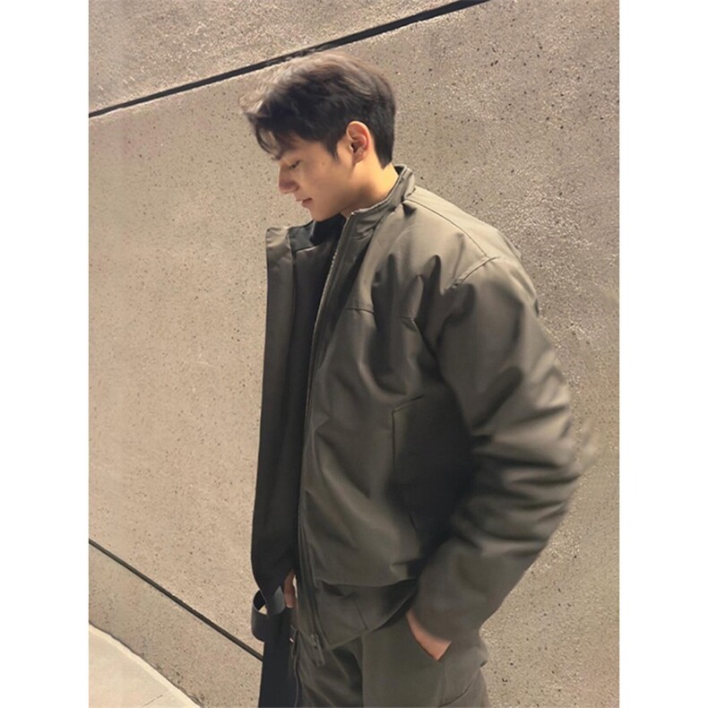 美式教练夹克立领休闲潮流痞帅复古秋款户外工装外套LW655-P65,男装夹克,星座1008