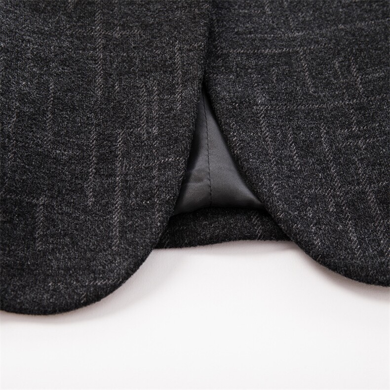 商务西服男秋季潮款休闲小西服上衣中年男士单西外套ASD2363-P180图片