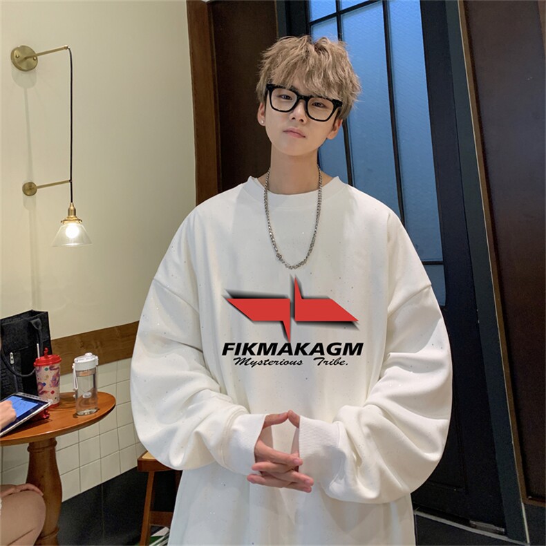 特p38控68满天星50棉圆领卫衣MW2498,男装卫衣,电商B370