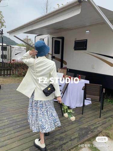 【春季新款】自制高品质西装淡黄色，女装西装，F/TU