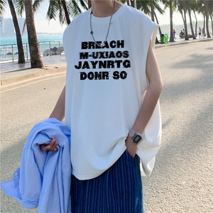 量大图低自动【有货】纯棉背心HD019-1-BX2578-P20图片