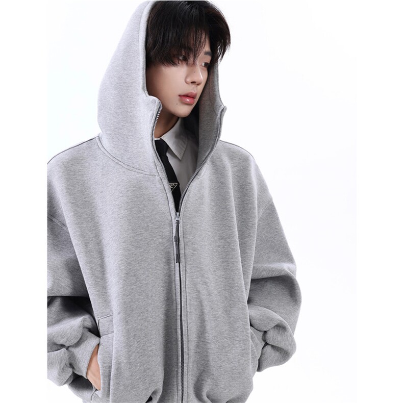 25气质学生男大清爽少年感毛呢连帽短款卫衣毛呢大衣mj1084-p118,男装毛呢大衣,电商B288