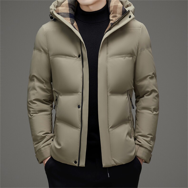 DAJ9039钱塘2020-2新款百搭厚款时尚休闲中年男士羽绒服外套P255,男装羽绒服,钱塘207-2
