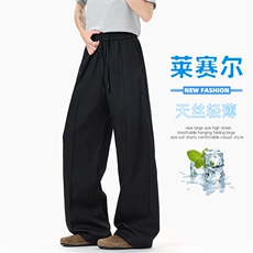特批P40无差价夏季新款时尚天丝莱赛尔冰氧吧凉感牛仔裤男K5623，男装休闲裤，电商A001-1