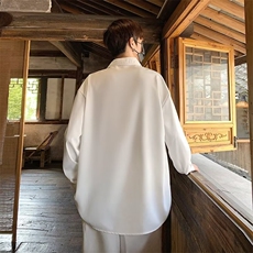 风男士长袖春季2024新款中式衬衫CA66P42，男装衬衫，星座1116-2