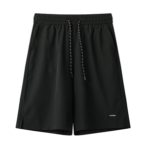 特批P25无差价夏季美式复古格纹透气网眼纯色大码短裤男DK5890图片