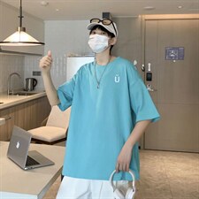 男圆领T恤宽松短袖DT04P26，男装T恤，星座1116-2