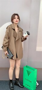 短款风衣图片