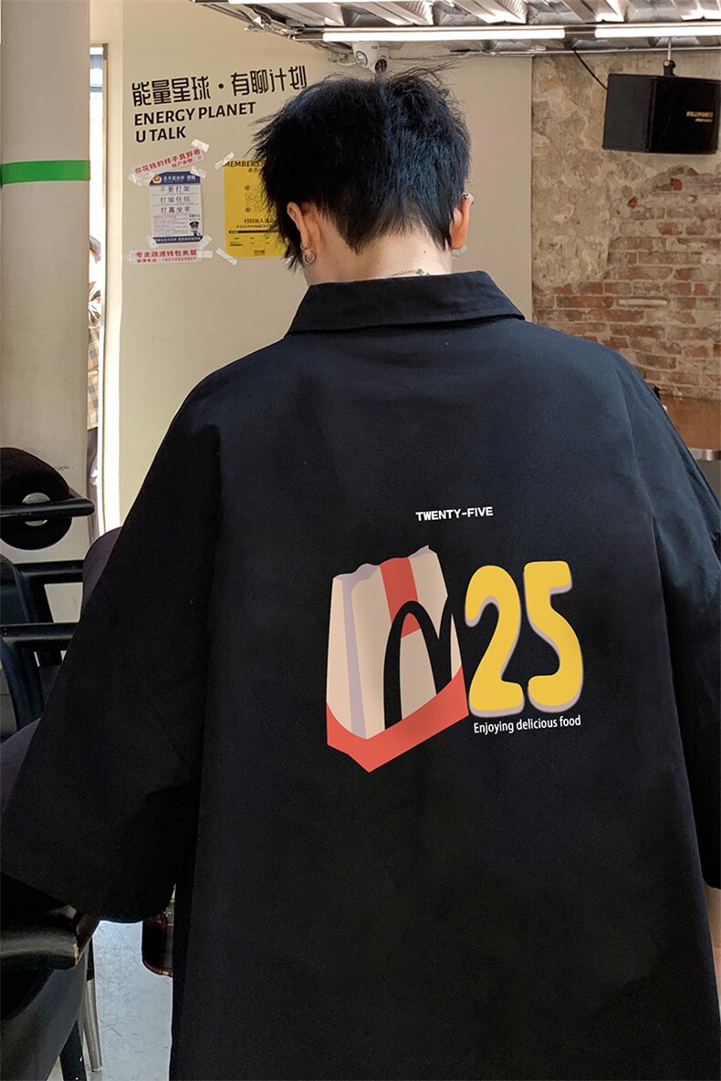 量大优供视频冰丝短袖衬衫男DXC481-特p25,男装衬衫,电商B371