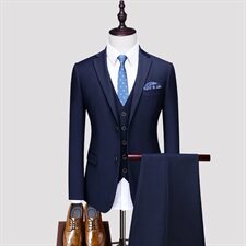 男士西服套装三件套1716-8-XF01P260，男装西服套装，星座1712-5