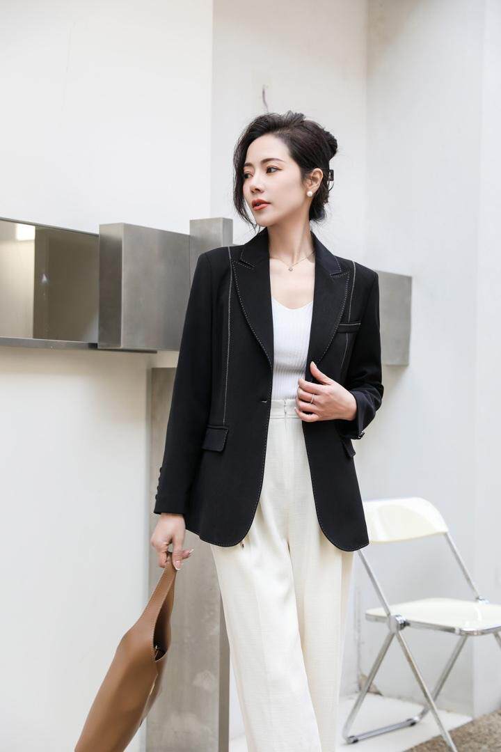 现货供应：西装外套，女装西装，拉思维加丝