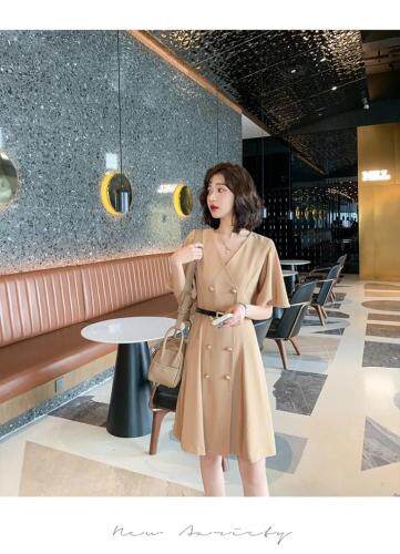 雪纺连衣裙，女装连衣裙，卡西姆