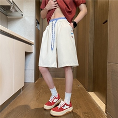 抖音品质夏季新款舒适刺绣宽松短裤B315-K25786-特p25控48，男装牛仔裤，电商B315
