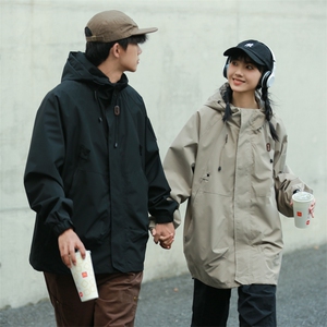 Cityboy情侣  时尚连帽冲锋衣外套夹克 团体班服图片