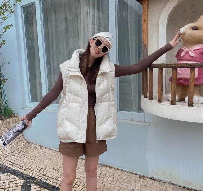 秋冬新款羽绒马甲，女装马甲，玩美