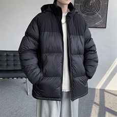 加厚羽绒棉服男宽松百搭潮流保暖冲锋衣外套M0787-P95，男装棉衣，星座308B-2