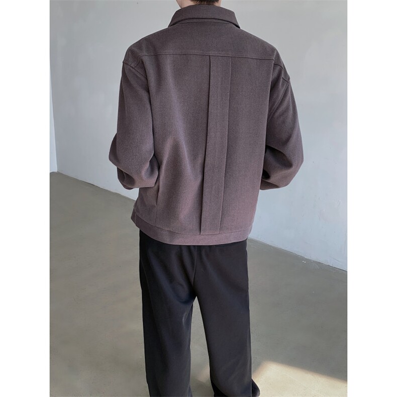 24秋季哈灵顿蜂鸟老干部磨毛夹克外套JK34-P128,男装夹克,电商B288