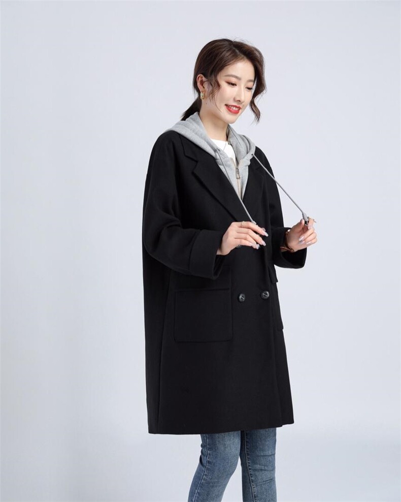 帽可脱卸大衣，其它，裳之恋语