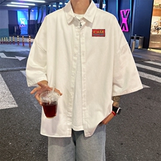 量大优供视频冰丝短袖衬衫男DS238-特P25，男装T恤，电商B367