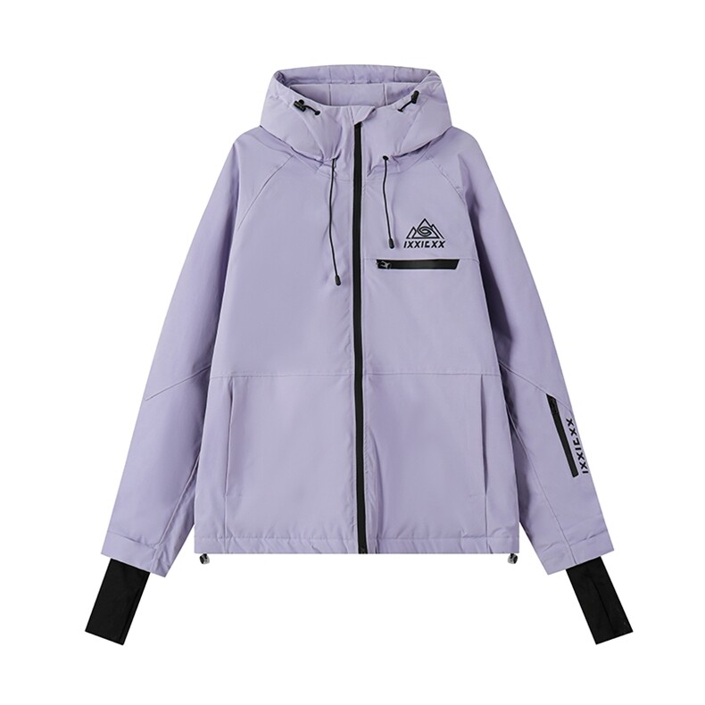 冬款单板双板防风防水加棉加厚大码连帽滑雪服外套男女HF66-P165,男装棉衣,电商A001-1
