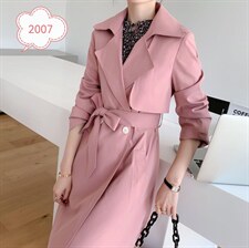 春季时尚风衣，女装风衣，艾慕缇(1F)