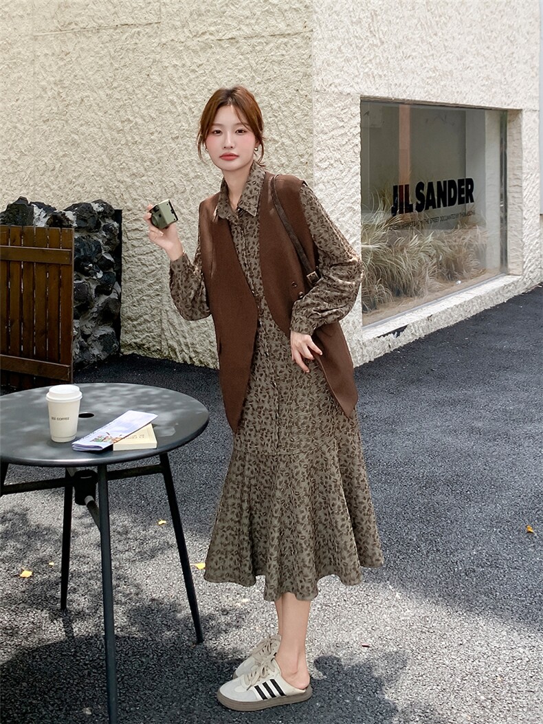 法式女装休闲风时尚套装衬衫套装慵懒风气质INS风春秋显瘦气质,女装套装/套裙,浙宝301