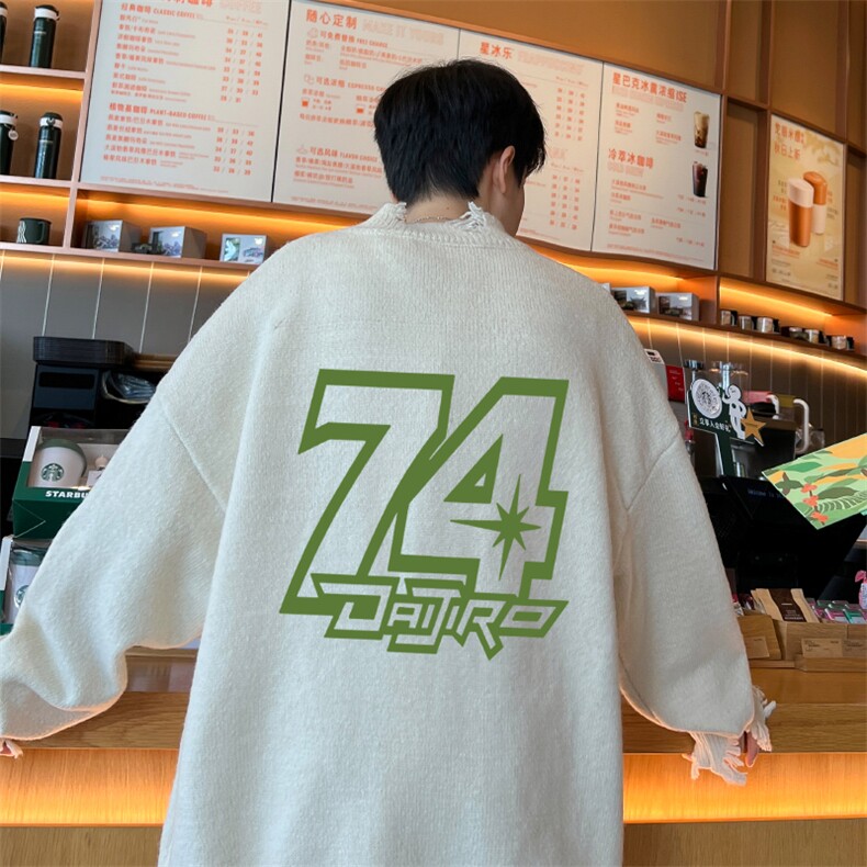 高品秋冬季破洞毛衣男复古慵懒风针织衫毛衣外套MYP3327-P65控88,男装针织衫/毛衣,电商B370