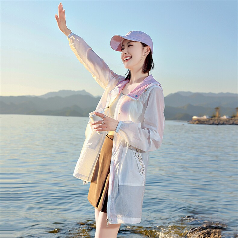 2024夏装女防嗮服,女装防晒衣,浙宝281