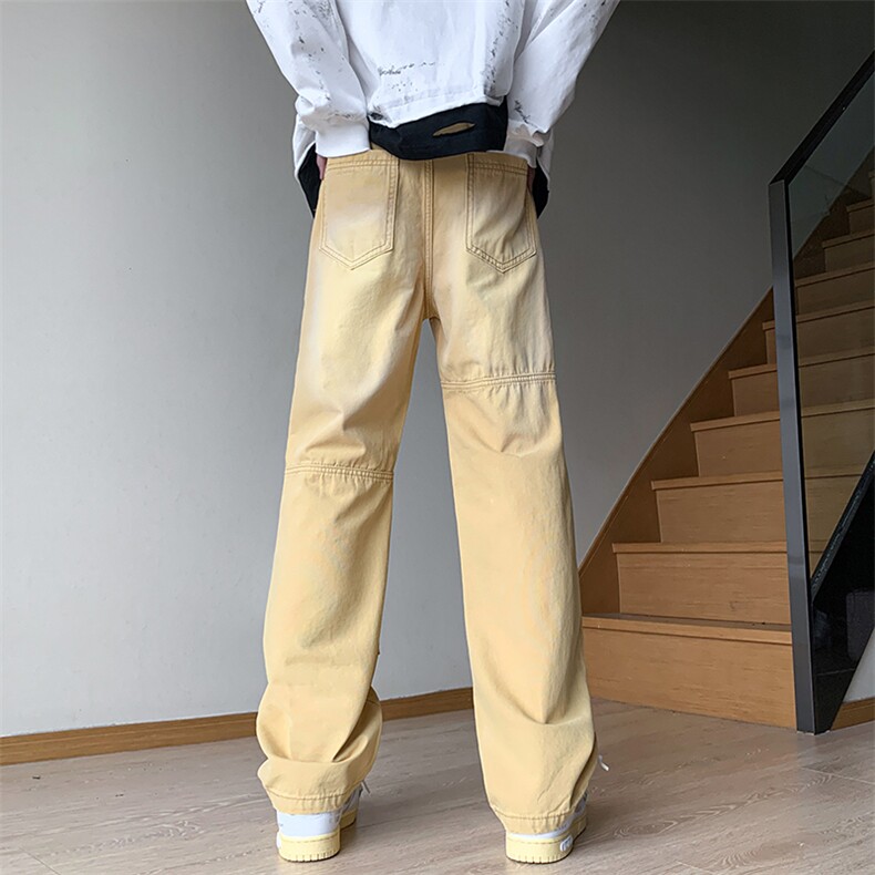 B221 美式ins高街暗黑小众个性多口袋休闲裤子 LK23043-P65 控88图片