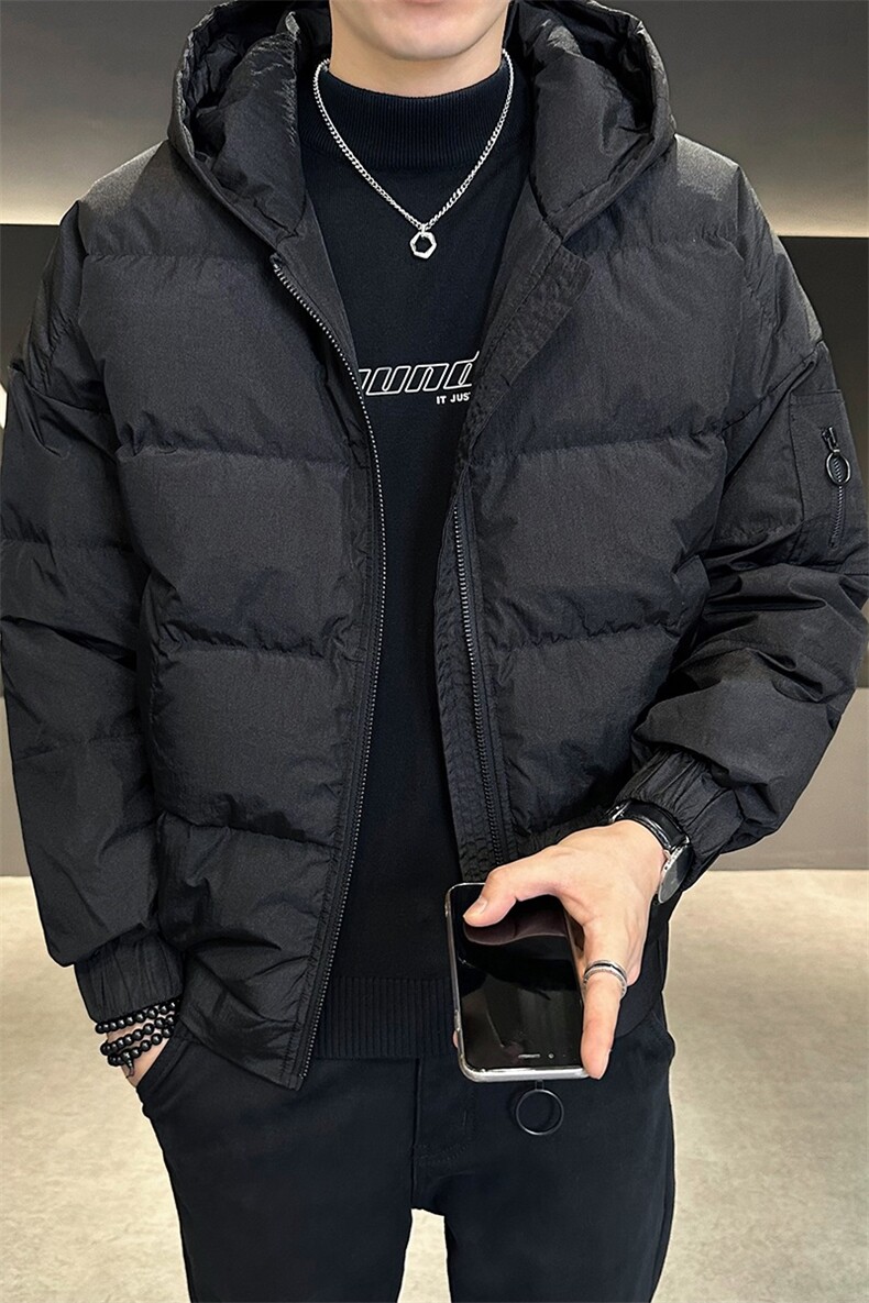 标80白鸭绒羽绒服男冬季潮牌加厚保暖男士外套YR100-P200,男装羽绒服,星座210-3