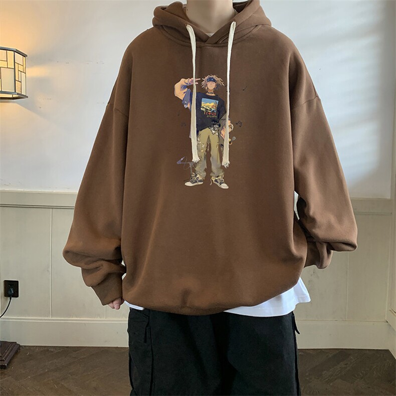 连帽卫衣男大码胖子帽衫大号运动服WY2419-P35,男装卫衣,电商A040