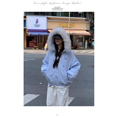 S837-P83新款羽绒棉衣棉服宽松短款厚面包服棉袄外套，男装棉衣，星座617A-2