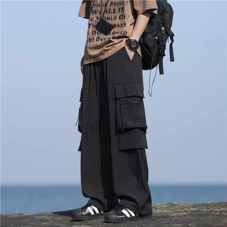 美式伞兵工装裤男款春秋夏季日系长裤子K1230-特批-35图片