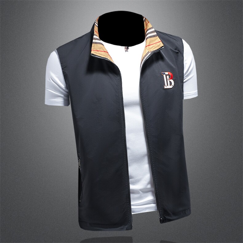2025春装男士两面穿马甲背心M-5XL9008-P140（镂空图）,男装背心/马甲,钱塘6026