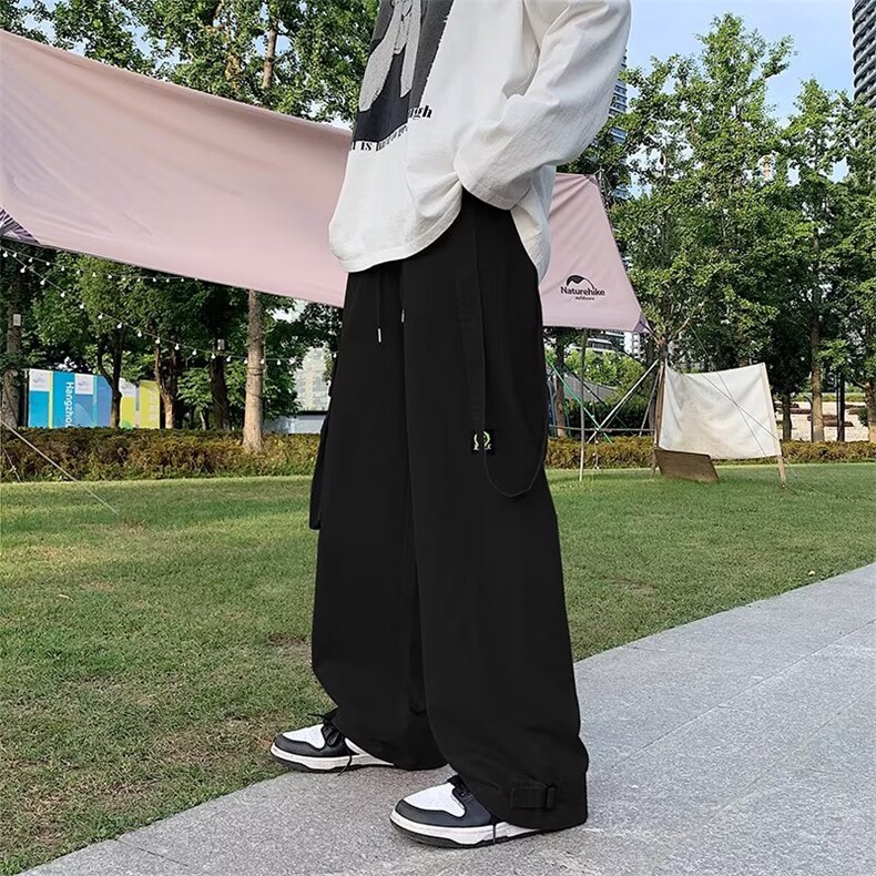 美式复古直筒工装裤男ins潮牌机能欧美街头hiphop裤子潮CK77P40,男装休闲裤,星座1116-2