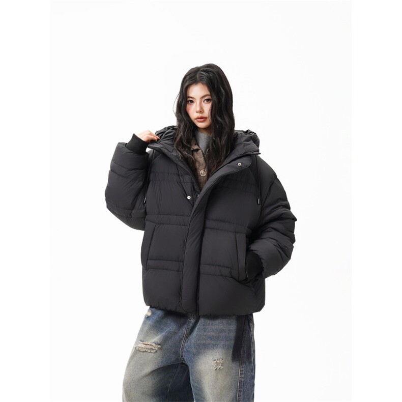 90%绒新标有报告连帽韩版宽松羽绒服上衣Y986/P350现货,男装羽绒服,星座202-3