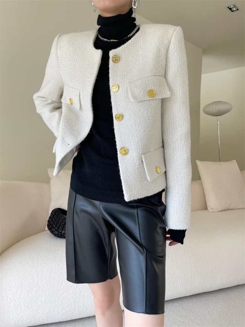 金扣小香风外套，其它，LION&CAT(2F)