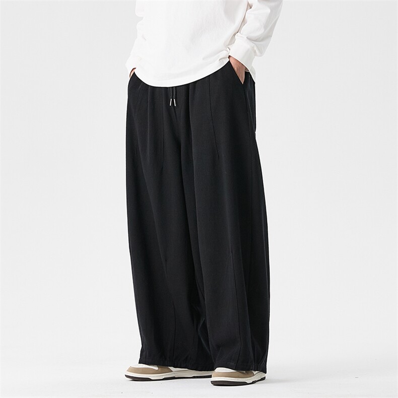 秋冬大码日系复古阔腿工装裤特宽休闲哈伦直筒裤中性潮k280/p70，男装工装外套，钱塘713