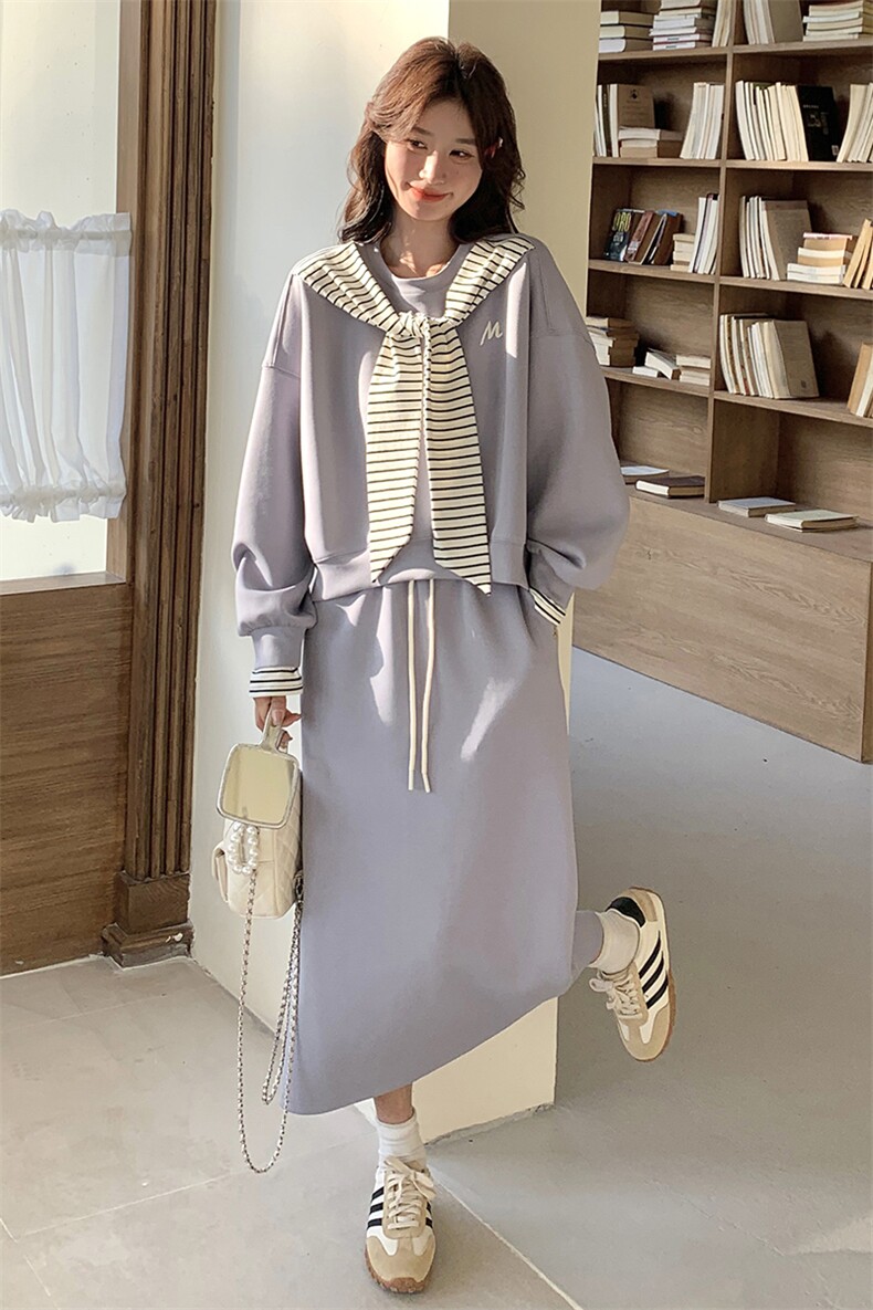 现货-春季新款蓝色套装203-8852-P165-K248,女装套装/套裙,浙宝203